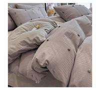 Set di coperture per piumone Set di coperture per Piumini, Fiori di Taglio Tridimensionale in Cotone in Cotone Piccola Piumino di Lusso, Set da Letto da Letto da 4 Pezzi Copertina piumica