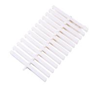 Set di coperture per scarichi di Piscine di Alta qualità - 6 Pezzi 18x100 cm, griglia Resistente per Piscine Fuori Terra, passerelle, balconi e docce, previene Gli intasamenti, migliora la s