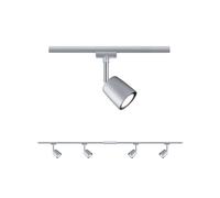 Set di coperture per URail di Paulmann, 4 faretti, 2xcristalli cromati Paulmann