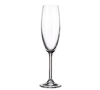 Set di coppe boemia cristallo chiaro 220 ml champagne 6 pezzi