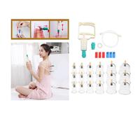 Set di coppettazione da 18 tazze multi-dimensioni, funzionamento manuale