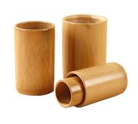 Set di coppette in bambù da 4 pezzi con terapia del fuoco e del vuoto for la disintossicazione di tutto il corpo