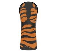 Set di copri mazza da golf, impermeabile, con targhetta numerica, per boschi e conducenti, Fairway, Hybrid Cooler, Tigeraufdruck, Pfote, Tigers, Love Tierdruck