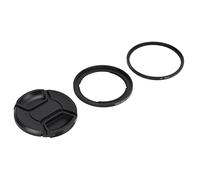 Set di Copriobiettivo con Anello Filtro UV da 67 Mm Protettivo per Fotocamere Serie SX40