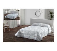 Set di copripiumino Hosteline MARGARITA Azzurro Osimano 3 Pezzi