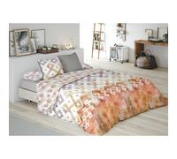 Set di copripiumino Pierre Cardin VAIL Arancio Singolo 3 Pezzi