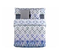 Set di copripiumino Pierre Cardin VAIL Azzurro Singolo 3 Pezzi