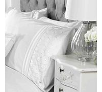Everdean Floreale Bianco Set Copripiumino Singolo Lusso Biancheria da Letto