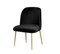 Set di coprisedie in velluto, 1/2/4/6, metà secolo moderno, semi cerchio, protezione per la schiena, per sala da pranzo, cucina e soggiorno