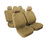 Set di coprisedili Lampa in microfibra coordinati - Beige