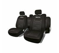 Set di Coprisedili Sparco Nero [11 pcs]