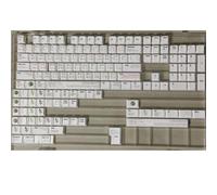 Set di copritasti a tema VIM da 131 tasti, sublimazione del colore PBT bianco con profilo Cherry for switch MX con tasti Shift 1,75U e 2U(156keys VIM Theme)
