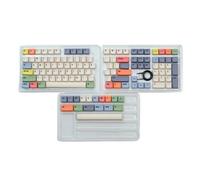 Set Di Copritasti PBT Con Profilo XDA A Tema Tela, Copritasti Personalizzati Minimalisti Retrò Dye-Sub For Tastiera Da Gioco Meccanica Al 75%