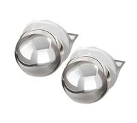 Set di copriwater ergonomico con manico in ABS e silicone, progettato per adattarsi alla maggior parte dei WC standard con dimensioni salvaspazio (B)