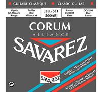 Savarez 500 ARJ Corde per Chitarra Classica 1 Set da 6 Tensione Mista