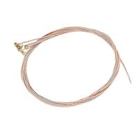 Set di corde colorate per chitarra acustica, in rame, per chitarra acustica, chitarra folk, 6 pezzi