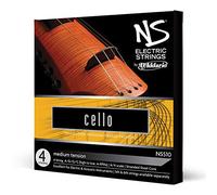Set di corde D'Addario NS per violoncello elettrico, scala 4/4, tensione media