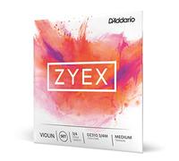 Set di corde D'Addario Zyex per violino, scala 3/4, tensione media