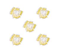 Set di corde di ricambio per chitarra folk acustica, 5 set da 6 pezzi