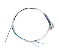 Set di Corde in Acciaio per Violino a Grandezza Naturale 010 014 020 029 Forte e di Lunga Durata, Adatto per Musicisti di Violino 4/4, 22 Pollici,Accessori per violino