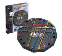 Set di corde intrecciate, piccolo accessorio per puzzle logico portatile da 18,3 cm | Materiale plastico sintetico modellato colorato 125 g, giocattolo di apprendimento interattivo per l'interazione