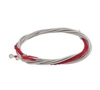 Set di Corde per Basso Elettrico, Set di Corde per Basso Acustico Resistente Alla Corrosione Vibrazioni Uniformi Flessibili in Acciaio Inossidabile 4 Pezzi per Principianti per