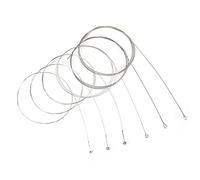 Set di Corde per Chitarra, Pratico per Sostituzione Facile dei Principianti, Corde Acustiche Elettriche Classiche, Avvolgimento in Lega Rame Nichel, for Chitarristi Inesperti e Sessioni di Studio
