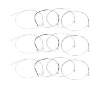 Set di Corde per Violino da 12 Pezzi, Parti di Ricambio per Corde per Violino in Lega di Rame Adatte per 1/2 1/4 3/4 4/4 Argento