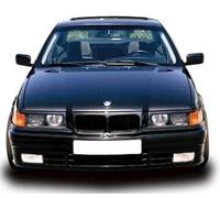 Set di cornici per fari dall aspetto malvagio per BMW E36 serie 3 tutti 1990-199