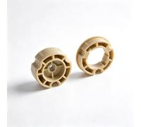 Set di corone e adattatori per tapparelle da 45 mm per tubo ottagonale da 85 mm, kit di ricambio con ruota di trasmissione in gomma e corona per tapparelle elettriche/motori tubolari per porte del