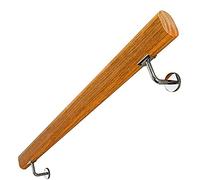 Set di corrimano per scale in legno antiscivolo da 0,6 m, per uso interno ed esterno, sicuro per anziani, bambini e loftsDesign durevole per una maggiore stabilità e supporto