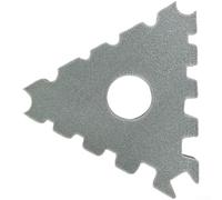 Set di costole per ceramica con strumenti per scolpire l'argilla, offre molteplici funzioni e guide di forma per creare disegni intricati su pezzi di ceramica (grigio)