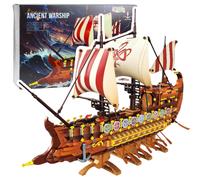 Set di costruzione - antica nave da guerra romana, 2073 pezzi