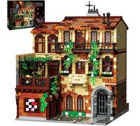 Set di Costruzione Balcone di Verona per Adulti - Villa Rinascimentale Italiana con Balcone e Rampicanti, Modello Architettonico Compatibile con Lego, 3800 Pezzi, 14+