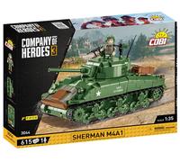 Set di costruzione carro armato Sherman M4A1 1:35 - COMPANY OF HEROES 3 (COBI)
