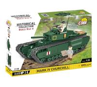 Set di costruzione carro MARK IV CHURCHILL 1:35 (668 pezzi)