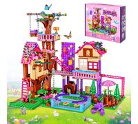 Set di Costruzione Casa sull'Albero 756 Pezzi Casa sull'Albero nella Foresta con