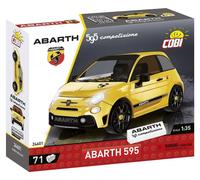 Modello Abarth 595 Competizione in mattoncini