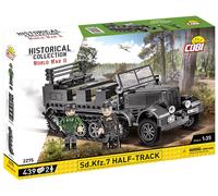 Set di costruzione COBI Historical Collection Sd.Kfz. 7 Half-Track 1:35