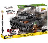 Set di costruzione COBI Historical Collection WWII Panzer III Ausf. J - 590 pezzi