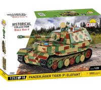 Set di costruzione COBI Panzerjäger Tiger (P) Elefant - collezione storica 1:28