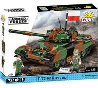 Set di costruzione COBI T-72M1R carro armato 1:35 (PL/UA) - 724 pezzi