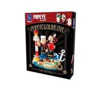 Set Di Costruzione Di Popeye E Olive Oyl