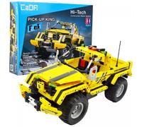 Set di costruzione JEEP WRANGLER radiocomandato, compatibile con LEGO, 531 pezzi
