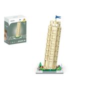 Set di costruzione KOCO Torre Pendente di Pisa mini, plastica, 548 pezzi