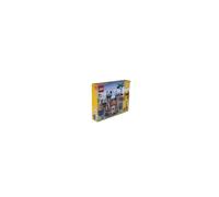 Set di costruzione LEGO Creator 3-in-1 31120 Castello medievale, dungeon e mercato 349 pezzi 4 mini-figurine Nero e marrone - Nouvo