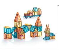 Set Di Costruzione Magnetico A2Z 68PCS Blocchi 3D Per Bambini Da 3 A 8+ Anni