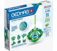 Set di costruzione magnetico GEOMAG Classic Panels Recycled, 52 pezzi