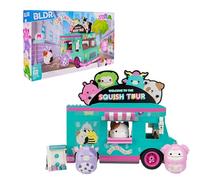 Set di costruzione Squishmallows BLDR - Squish Tour Van con pezzi 788, inclusi Cam, Bubba e Brina - Giocattolo con licenza ufficiale