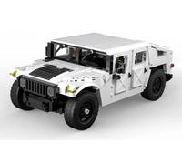 Set di costruzione tecnico CaDA 1386 pezzi HUMVEE veicolo militare 1:12 per bambini 8+